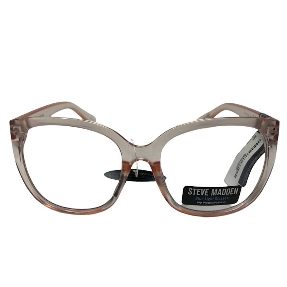 Steve Madden Blue Light Glasses No Magnification 100% UV Lens Protection NWT